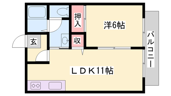 ミレニアム21の物件間取画像